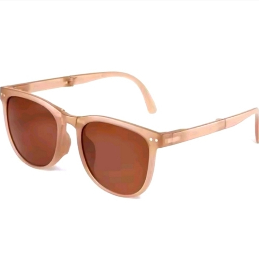 Stylish Brown Foldable Sunglasses